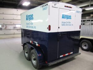 Airgas Custom Trailer