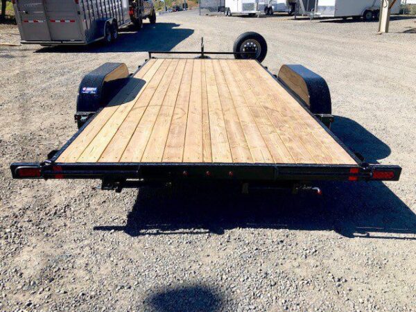 Summit Alpine Trailer Removable Fenders Back side View