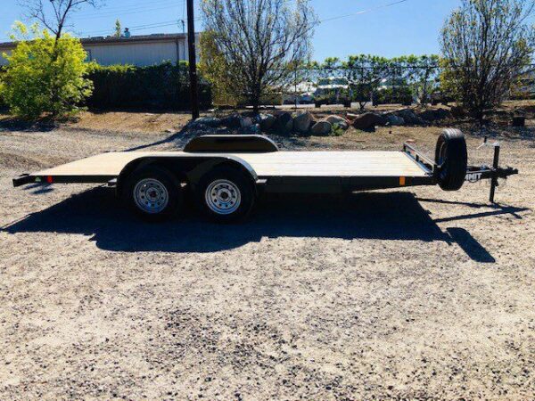 Summit Alpine Trailer Removable Fenders Side View