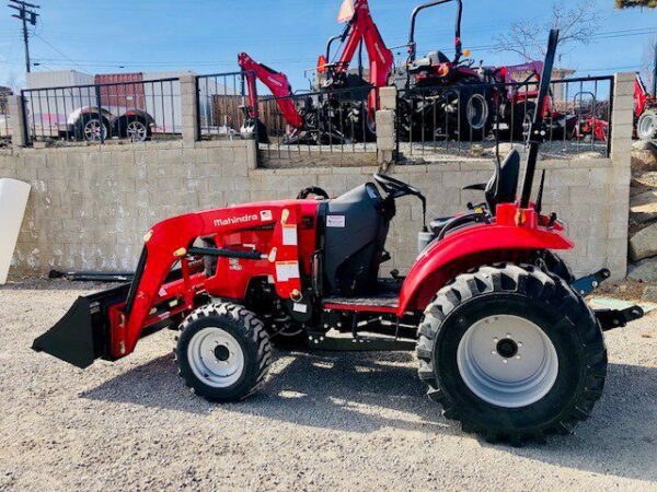 1635 Tractor Loader Front Side View
