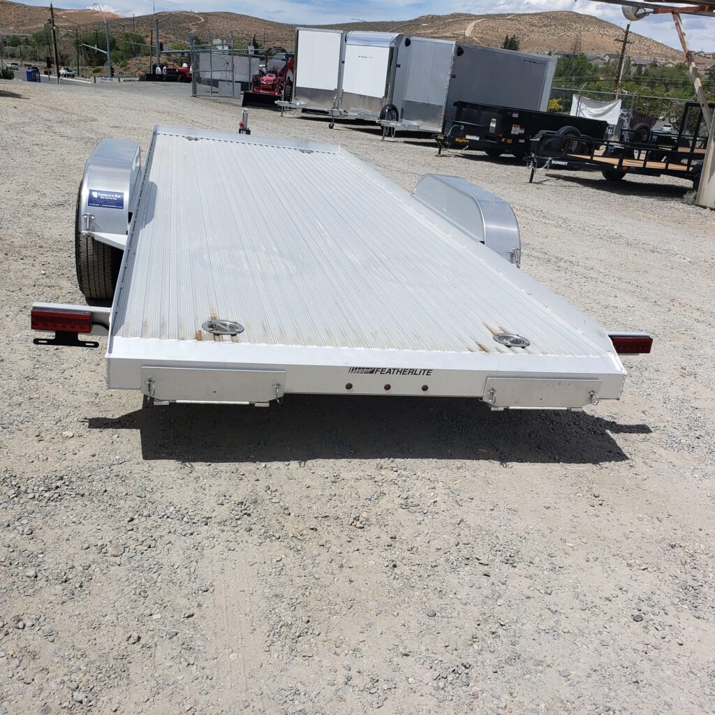 2025 Featherlite 18' Open Aluminum Car Hauler - Image 3