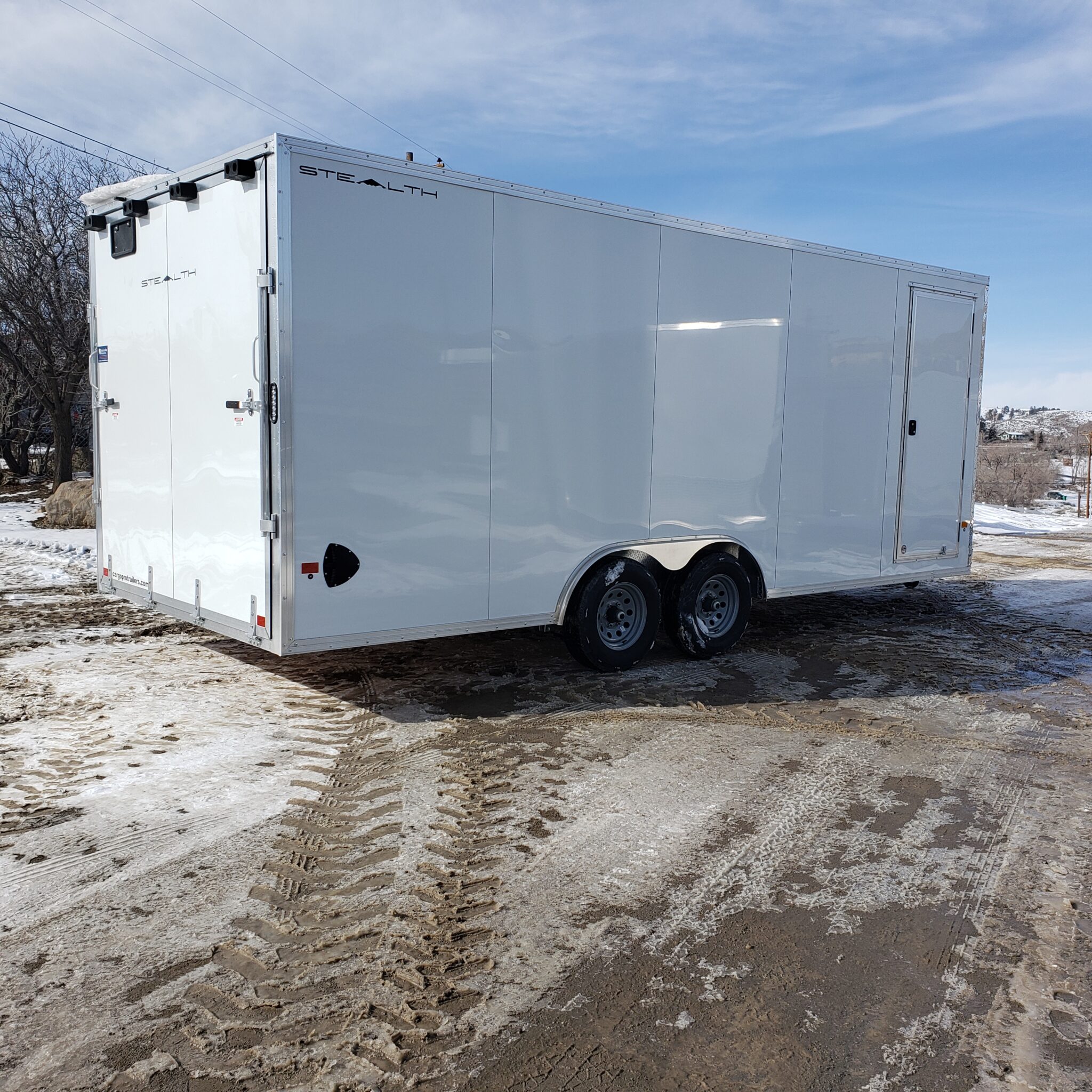 2026 CargoPro 8.5'x20' V-Nose Stealth Enclosed Car Hauler XLT - Image 9