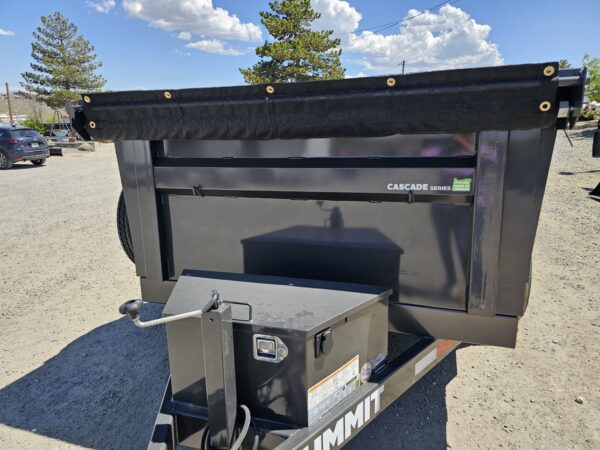 2026 Summit Cascade 6'x12' Dump Trailer w/Tarp - Image 13