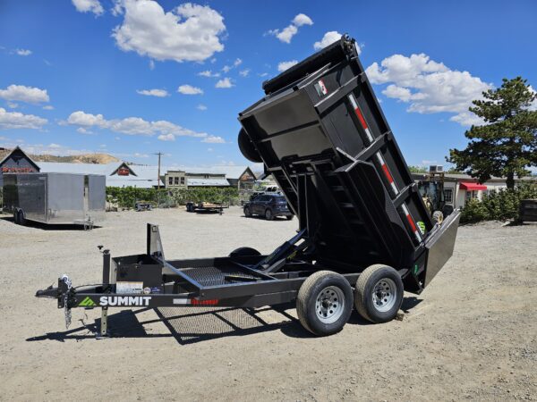 2026 Summit Cascade 6'x12' Dump Trailer w/Tarp - Image 7