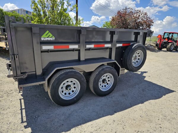 2026 Summit Cascade 6'x12' Dump Trailer w/Tarp - Image 3