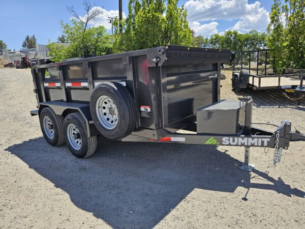 2026 Summit Cascade 6'x12' Dump Trailer w/Tarp - Image 2