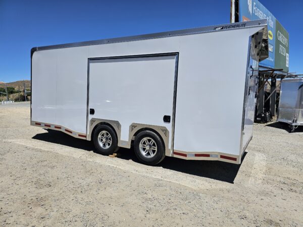 2024 Featherlite 20' Enclosed Flat Nose Car Hauler - Image 6