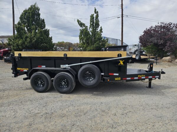2026 Big Tex 7'x14' Dump Trailer w/Spring Loaded Tarp - Image 2