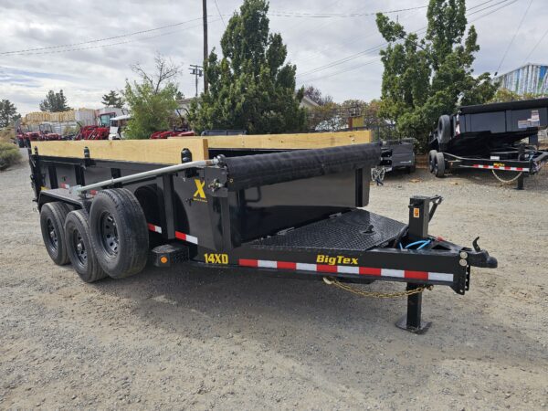 2026 Big Tex 7'x14' Dump Trailer w/Spring Loaded Tarp - Image 3