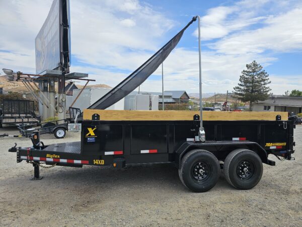 2026 Big Tex 7'x14' Dump Trailer w/Spring Loaded Tarp - Image 7