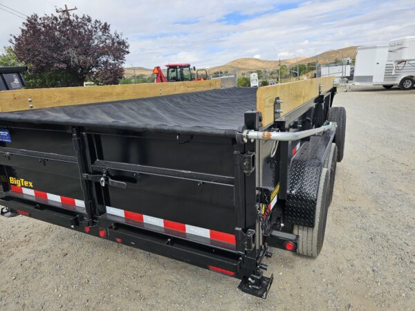 2026 Big Tex 7'x14' Dump Trailer w/Spring Loaded Tarp - Image 9