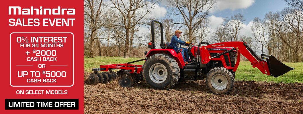 Mahindra Tractor Sales Event