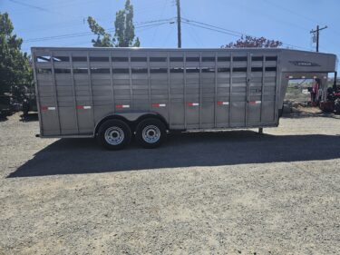 2025 Titan Gooseneck Stock Trailer