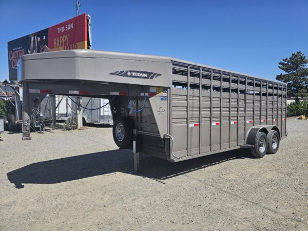 2025 Titan Gooseneck Stock Trailer - Image 5