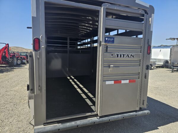 2025 Titan Gooseneck Stock Trailer - Image 8