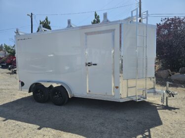 2025 CargoPro 7.5'x14' V-Nose Stealth Trailer w/Contractor Pkg