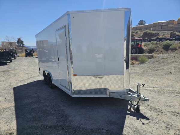 2025 Cargo Pro Pre-Owned 8.5'x16' V-Nose Stealth Car Hauler XLT - Image 4