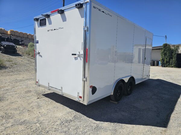 2025 Cargo Pro Pre-Owned 8.5'x16' V-Nose Stealth Car Hauler XLT - Image 7