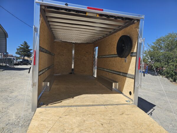 2025 Cargo Pro Pre-Owned 8.5'x16' V-Nose Stealth Car Hauler XLT - Image 11
