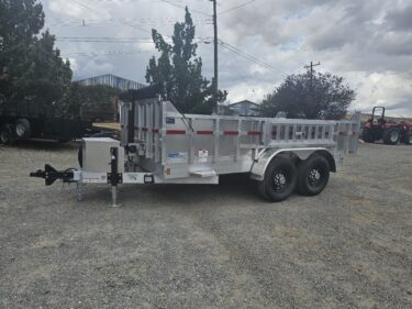 2026 CargoPro 7'x14' Aluminum Dump Trailer w/Tarp