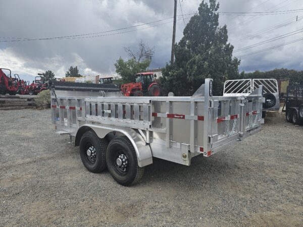 2026 CargoPro 7'x14' Aluminum Dump Trailer w/Tarp - Image 4