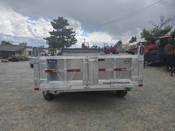 2026 CargoPro 7'x14' Aluminum Dump Trailer w/Tarp - Image 5