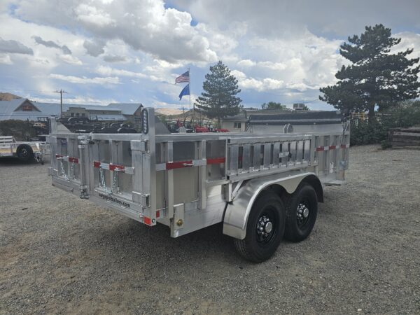 2026 CargoPro 7'x14' Aluminum Dump Trailer w/Tarp - Image 6