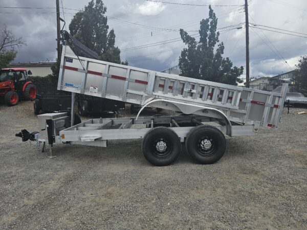 2026 CargoPro 7'x14' Aluminum Dump Trailer w/Tarp - Image 11