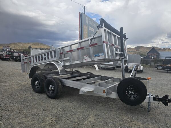 2026 CargoPro 7'x14' Aluminum Dump Trailer w/Tarp - Image 15