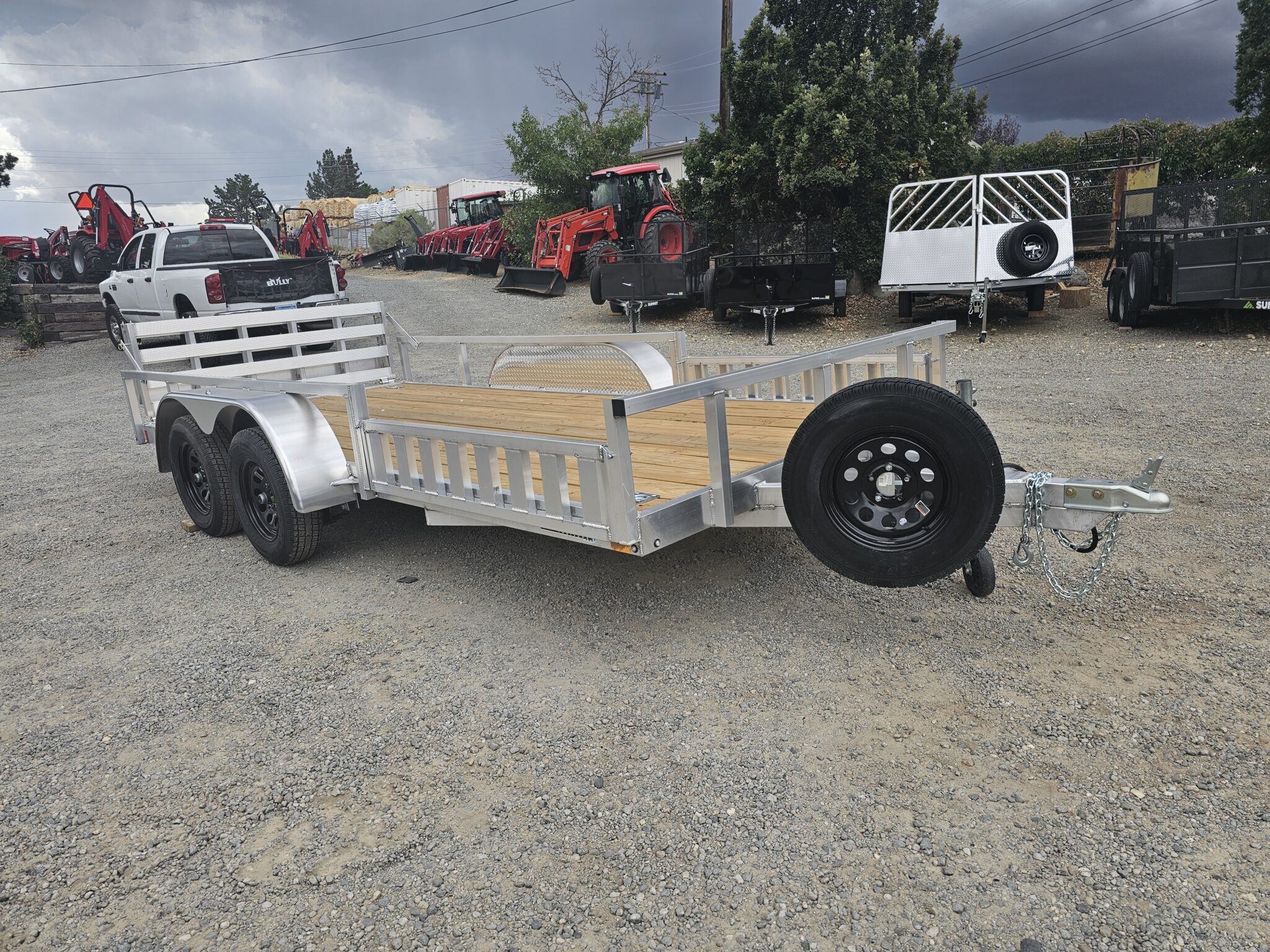 2026 CargoPro 6.5'x16' Aluminum Utility Trailer