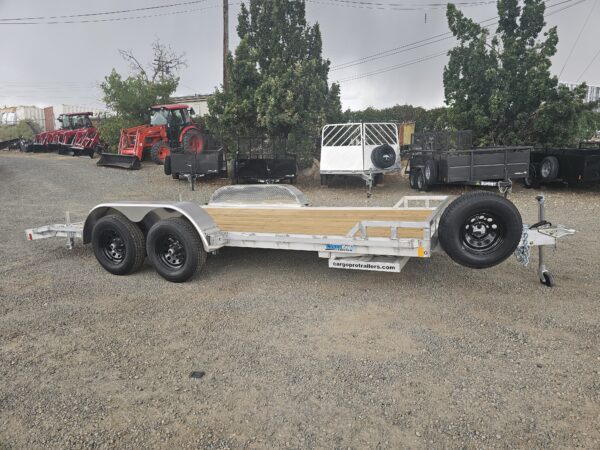 2026 CargoPro 6.5'x16' Flatbed Utility Trailer - Image 3