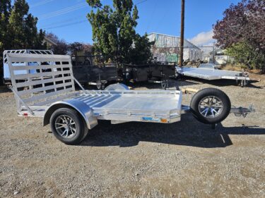2023 Cargo Pro Pre-Owned 6'5"x10' Aluminum Open Utility Trailer