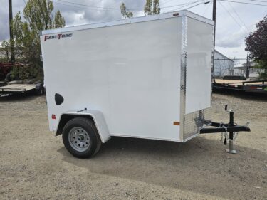 2026 Wells Cargo Fast Trac Deluxe 5'x8' Enclosed Trailer