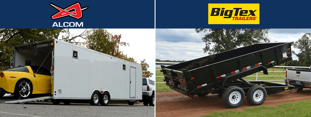We have CargoPro and BigTex Trailers