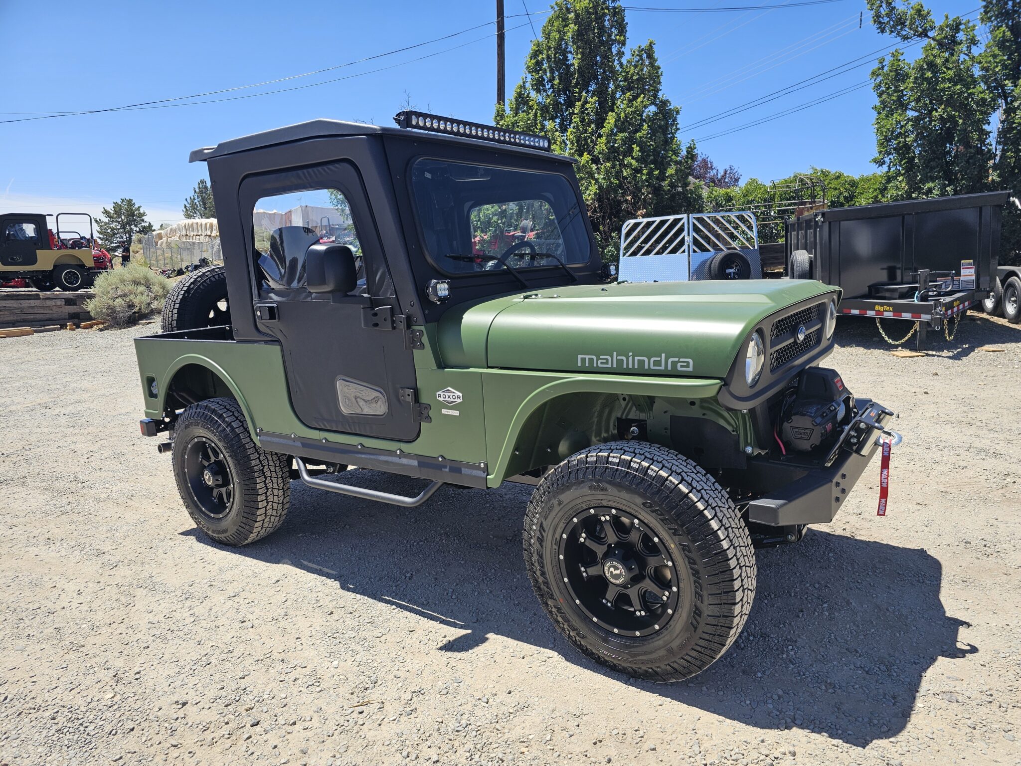 2026 Mahindra ROXOR All Weather 4x4 Off Road Side by Side w/Cab