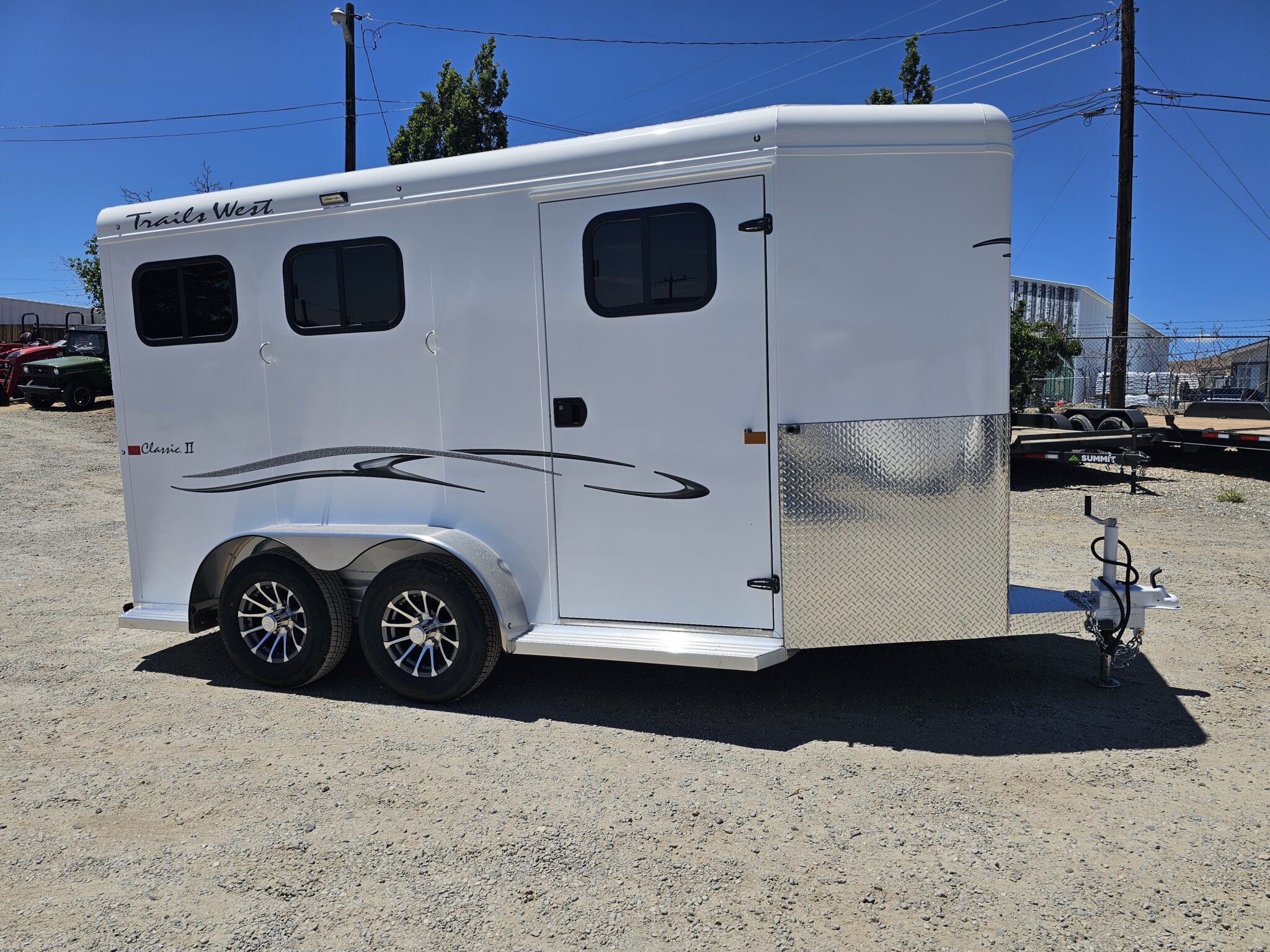 2027 Trails West Classic II 2 Horse Trailer