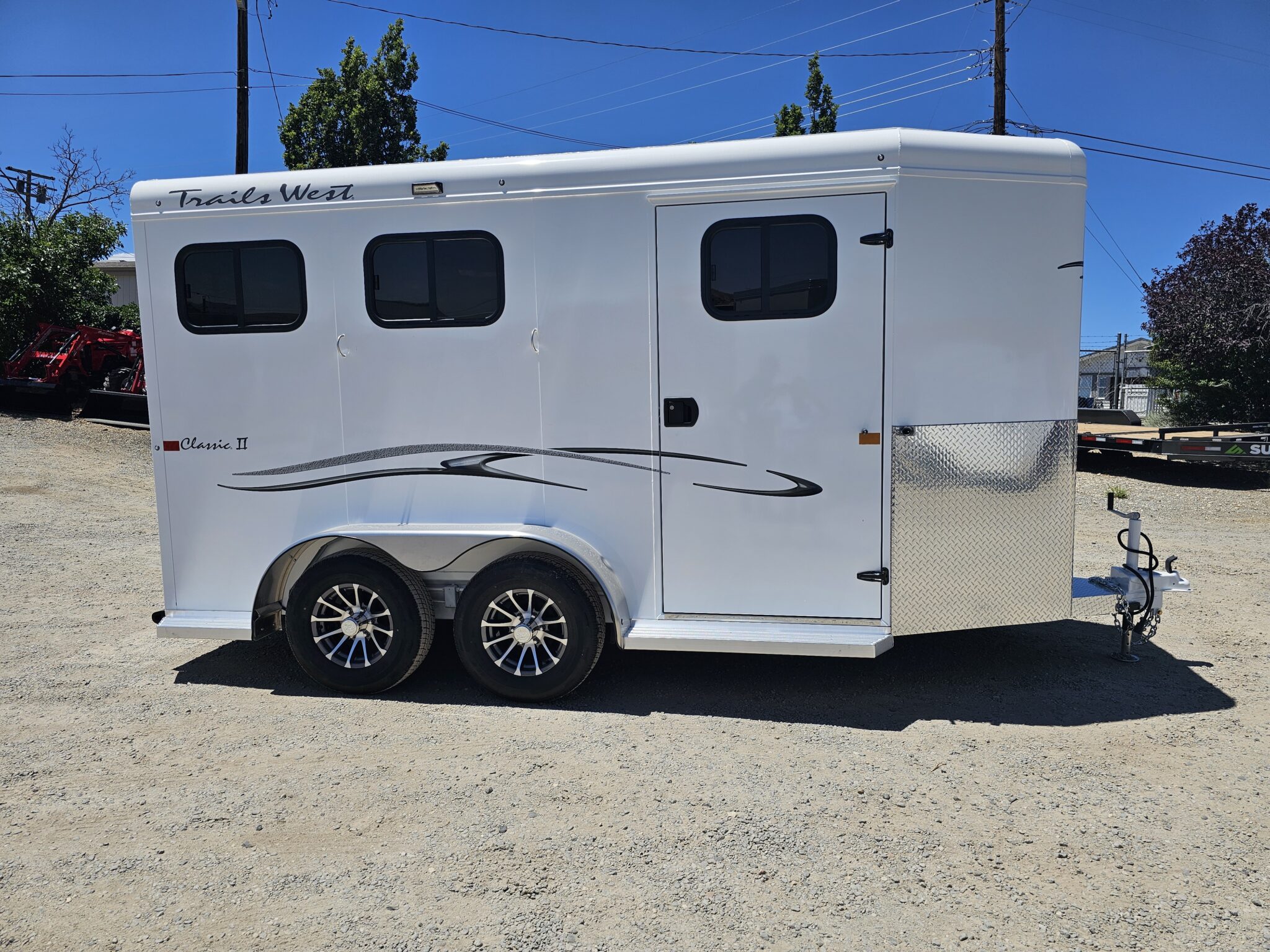2027 Trails West Classic II 2 Horse Trailer - Image 3