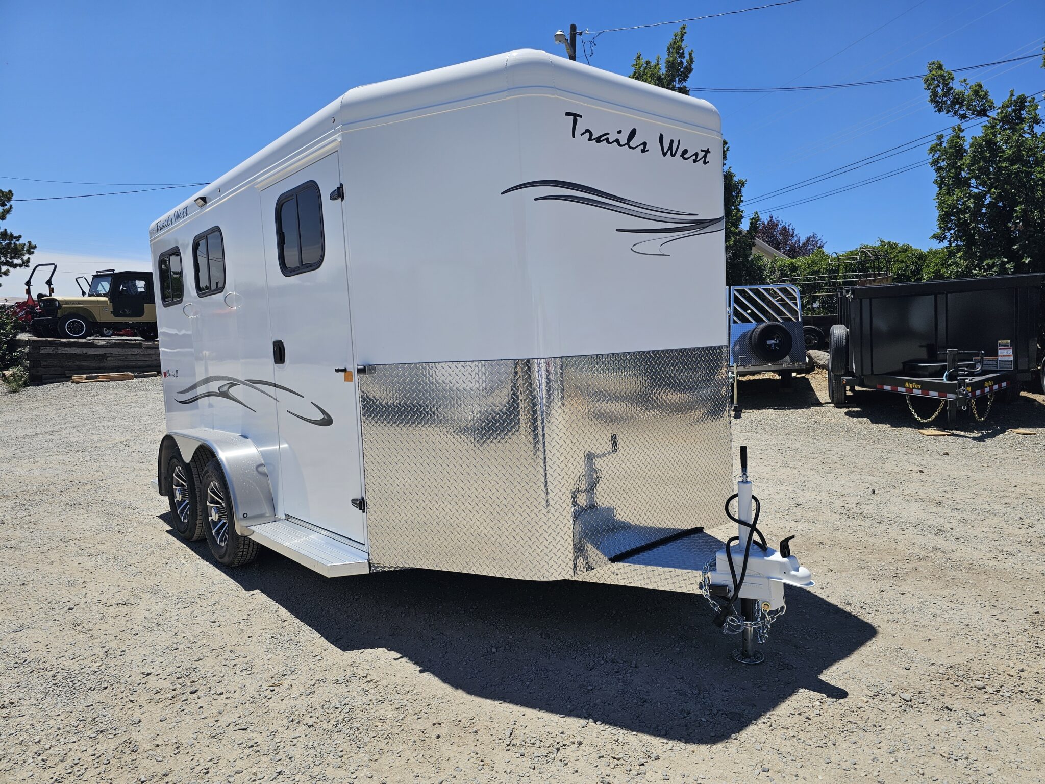 2027 Trails West Classic II 2 Horse Trailer - Image 4