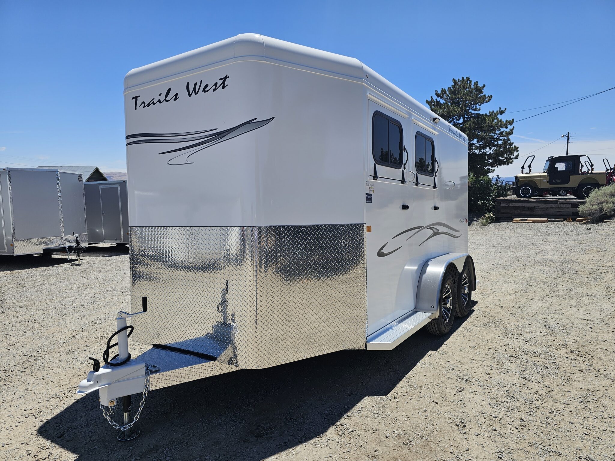 2027 Trails West Classic II 2 Horse Trailer - Image 5