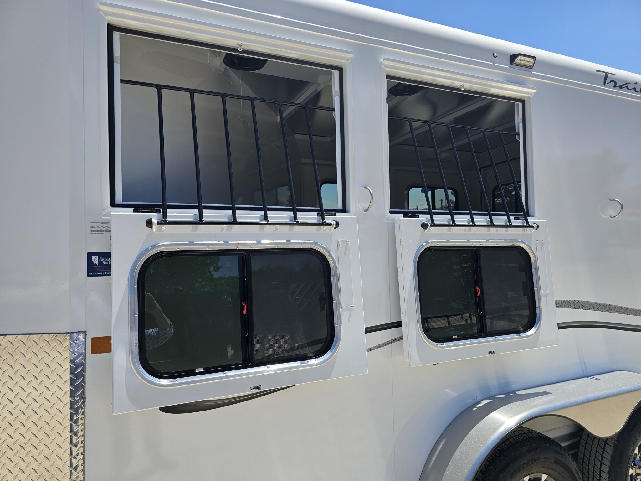 2027 Trails West Classic II 2 Horse Trailer - Image 8