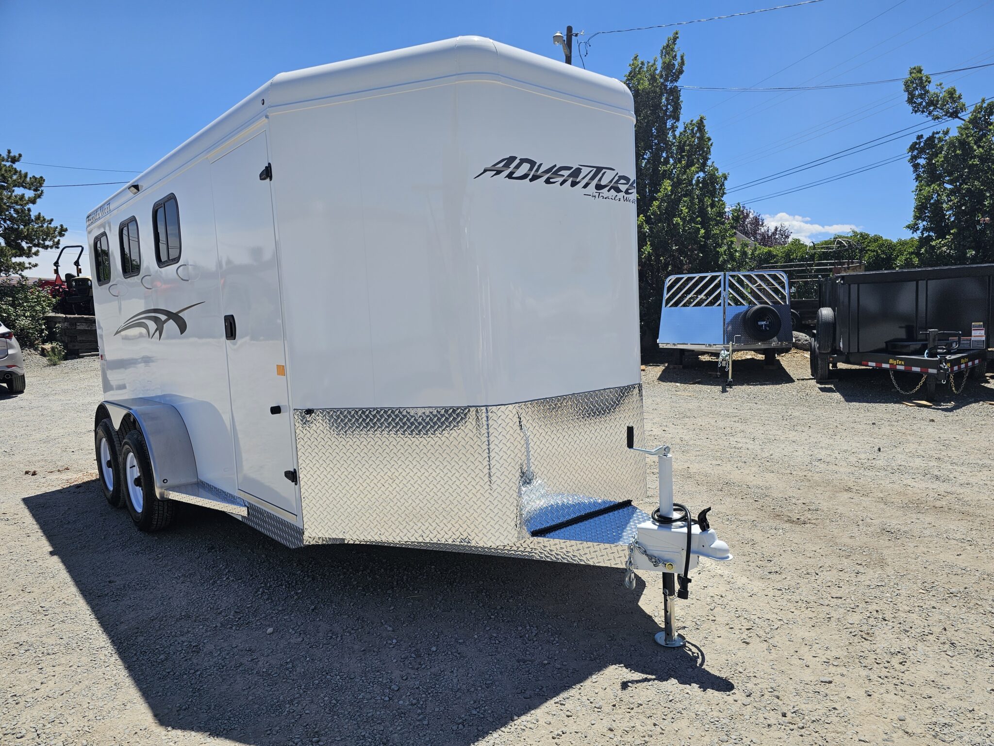 2027 Trails West Adventure MX II 3 Horse Trailer - Image 3