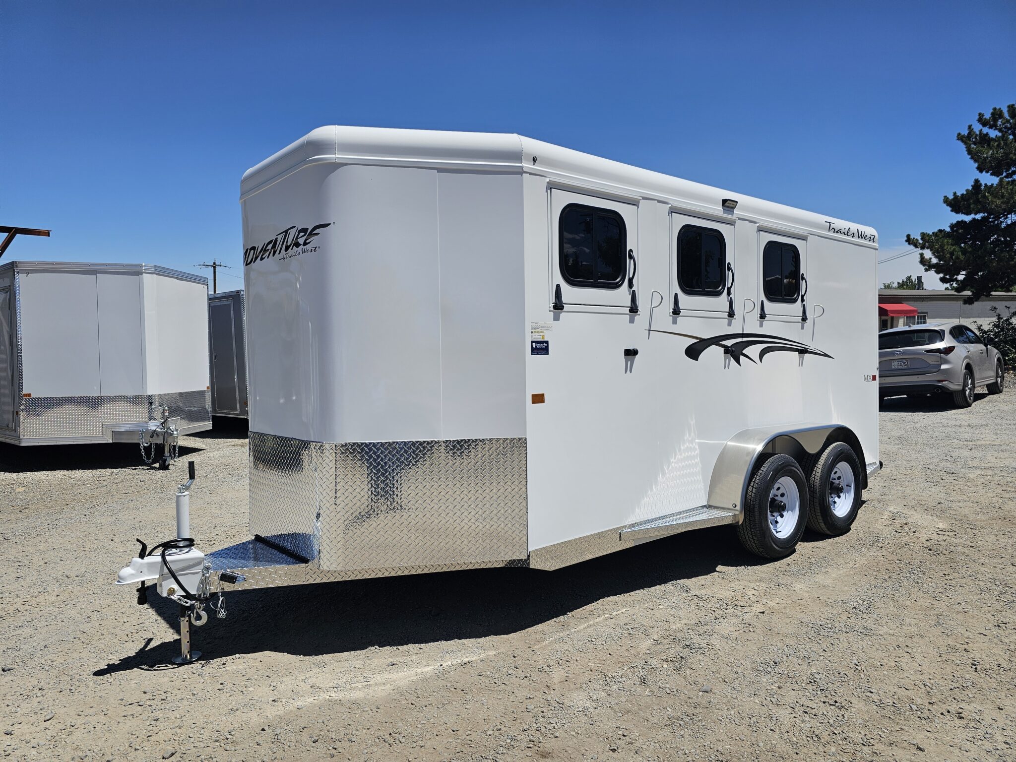 2027 Trails West Adventure MX II 3 Horse Trailer - Image 5