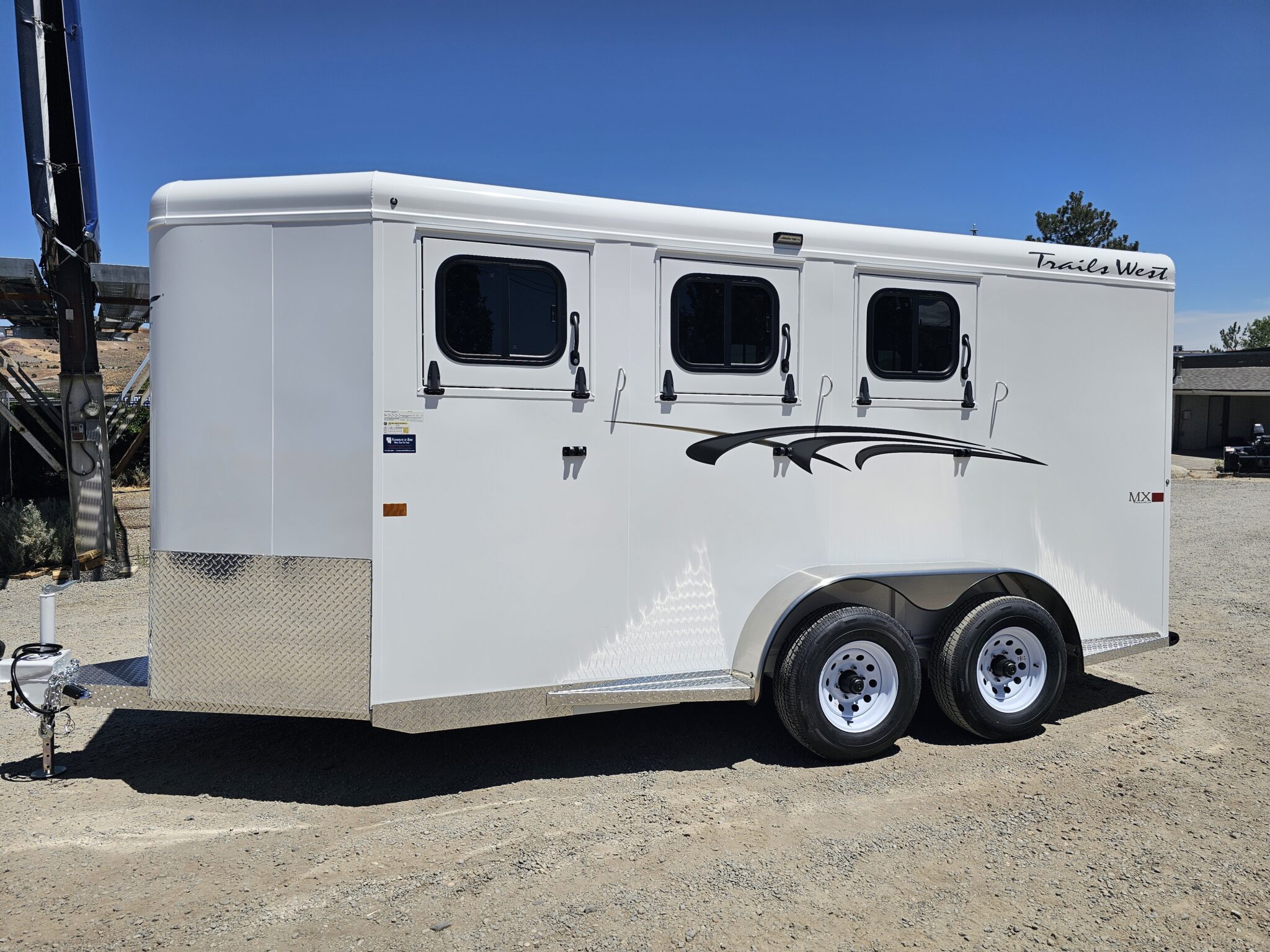 2027 Trails West Adventure MX II 3 Horse Trailer - Image 6