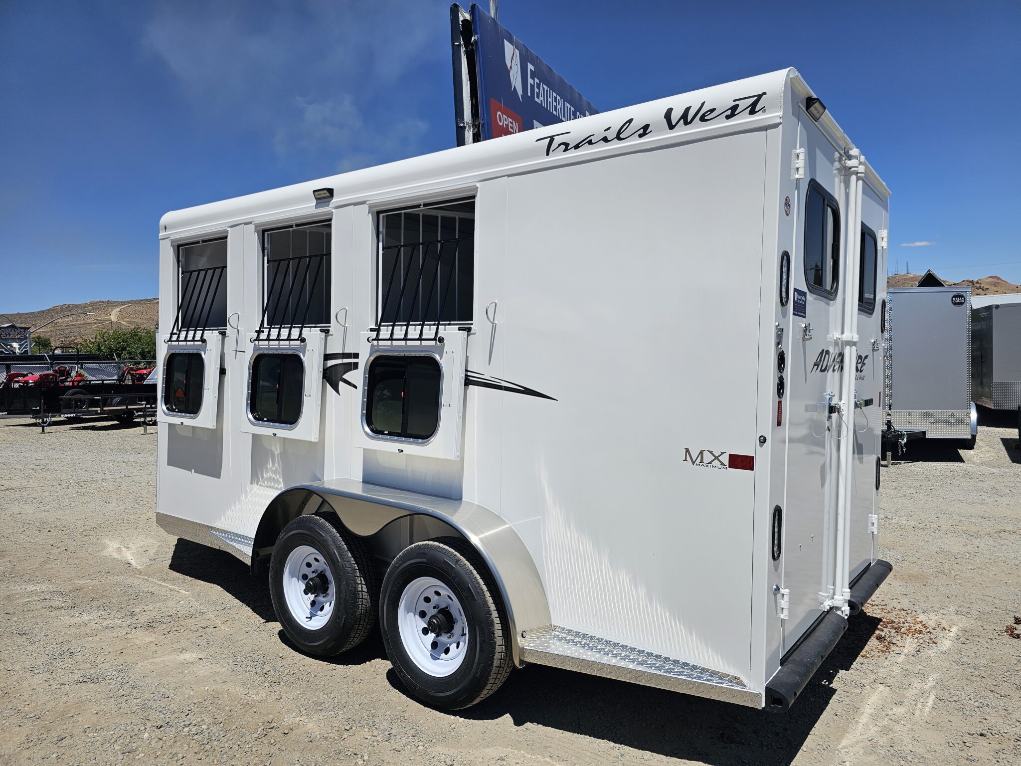 2027 Trails West Adventure MX II 3 Horse Trailer - Image 8
