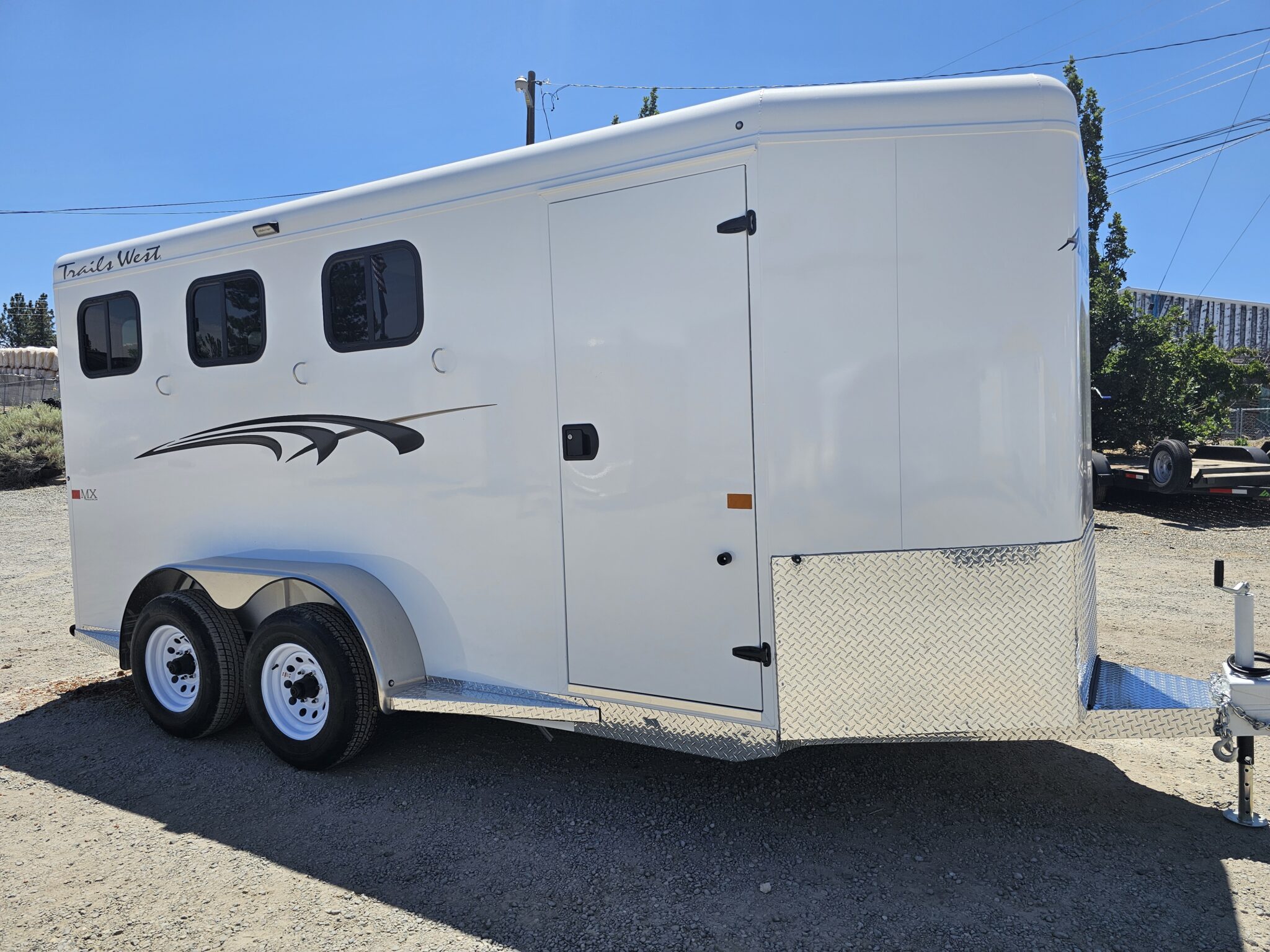 2027 Trails West Adventure MX II 3 Horse Trailer - Image 17